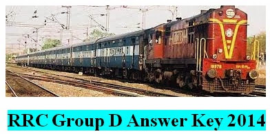 RRC Group D Answer Key Paper held on 23rd November 2014 (23-11-2014), Chennai, Kolkata, Chennai, Jabalpur, Patna, Bilaspur,  Ajmer, Secunderabad,  Jaipur, Mumbai, Delhi.