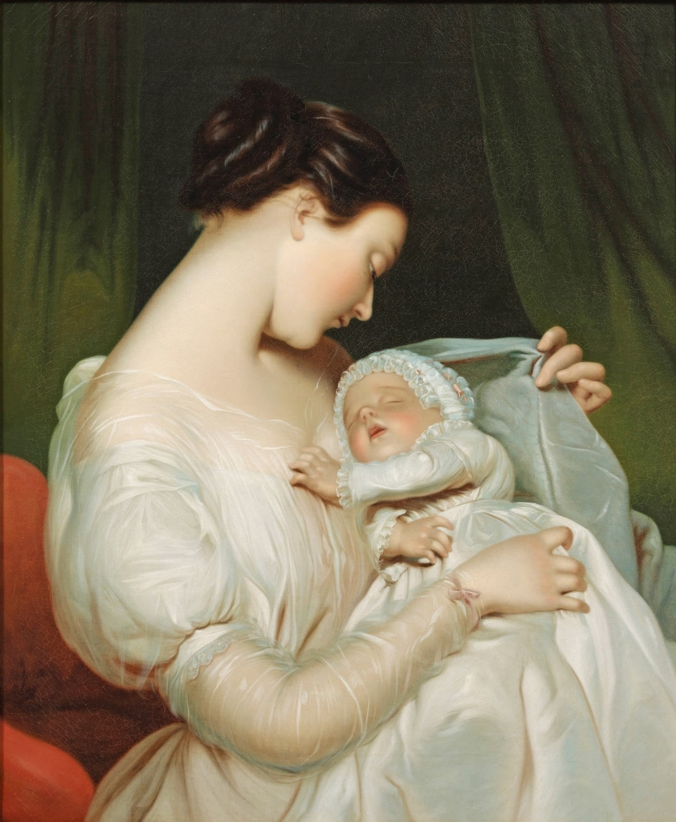 Museu De Reproduções De Arte Pensamento dobrado por James Sant (1820-1916,  United Kingdom)