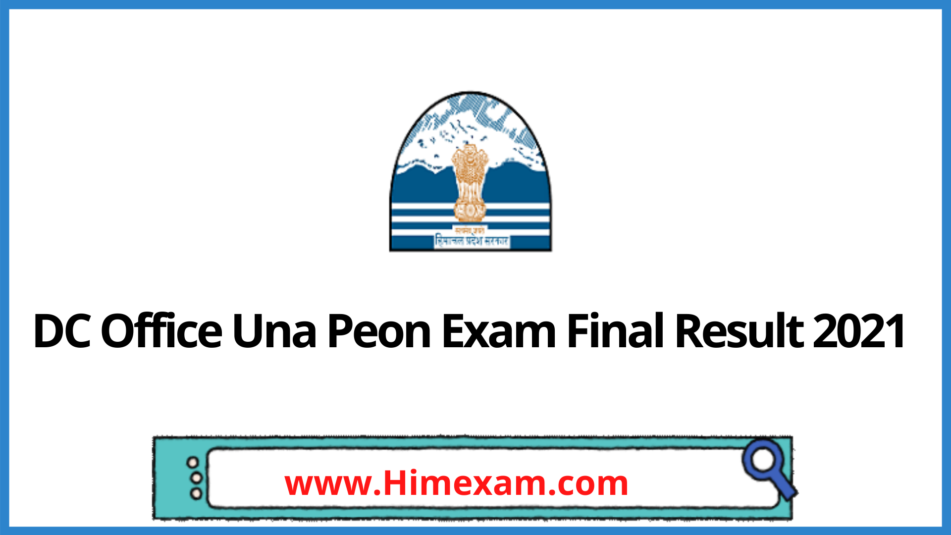 DC Office Una Peon Exam Final Result 2021