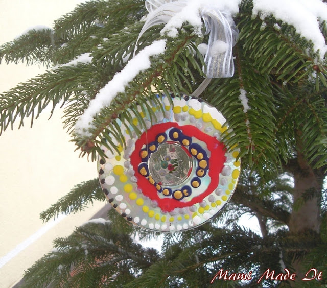 Recycle Your CDs - Make Christmas Ornaments - Mach Baumschmuck daraus