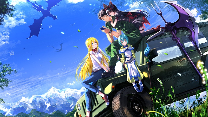 Anime The New Gate Season 2 GATE Anime Season 2 Reveals Key Visual & Premiere Date - Yu Alexius