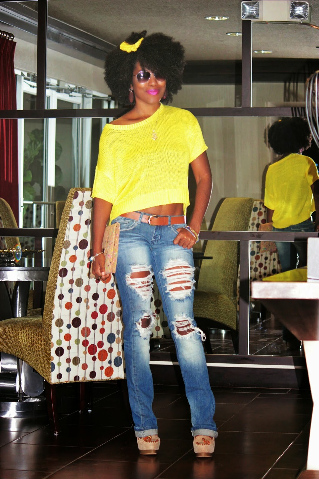 Ripped hotsell jeans lookbook