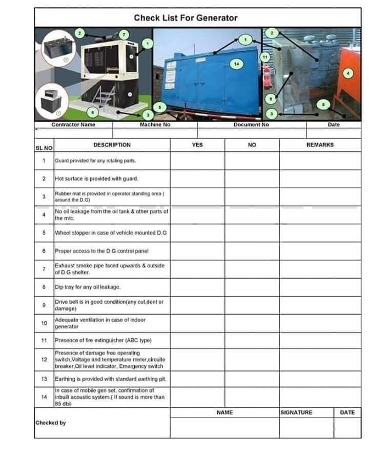 HSE Insider GAS CUTTING SET, STAND DRILLING M/C, GENERATOR