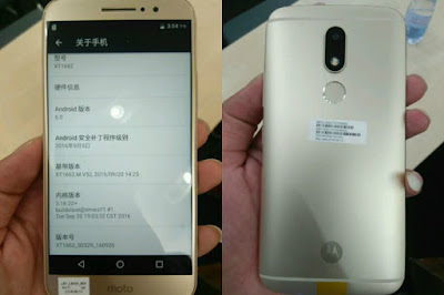  Moto M live photos leaked; show off metal unibody design, rear-mounted fingerprint scanner