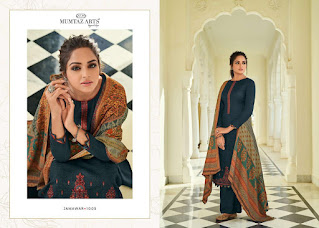 Mumtaz Arts Jamawar Jam Satin print Suits wholesaler