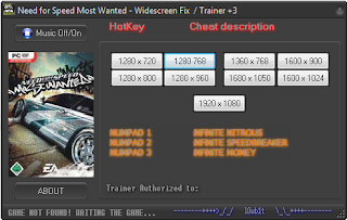 need for speed most wanted trainer money need for speed most wanted trainer money