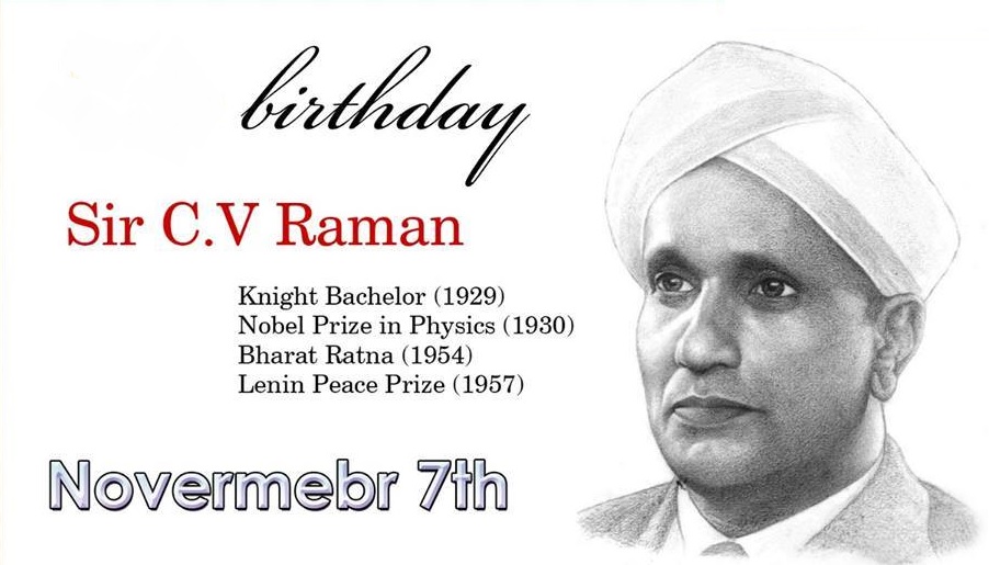 GANADI MANOJ KUMAR: Most Prominent Indian Scientist Sir.C.V.Raman on ...