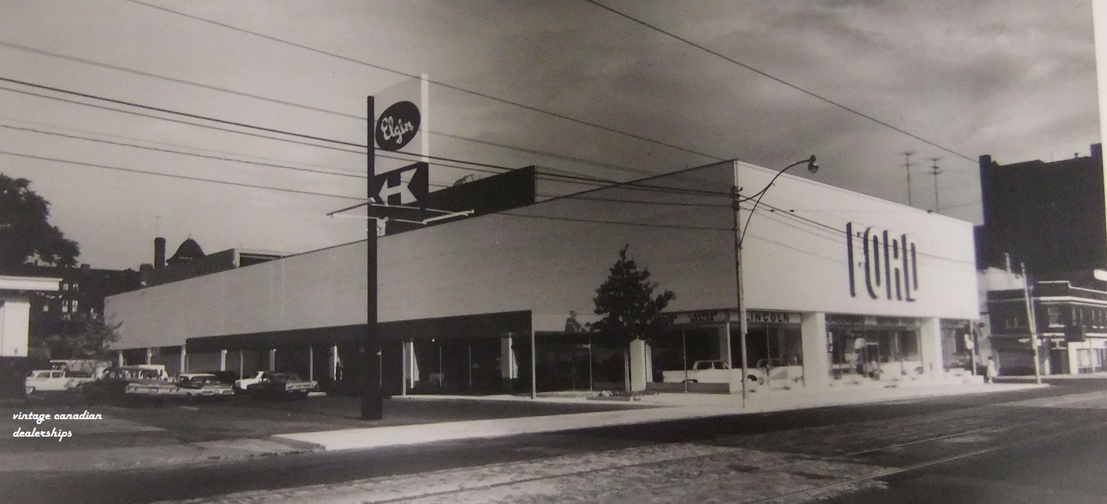 Vintage Canadian Dealerships Elgin Motors / Bay Lincoln Mercury