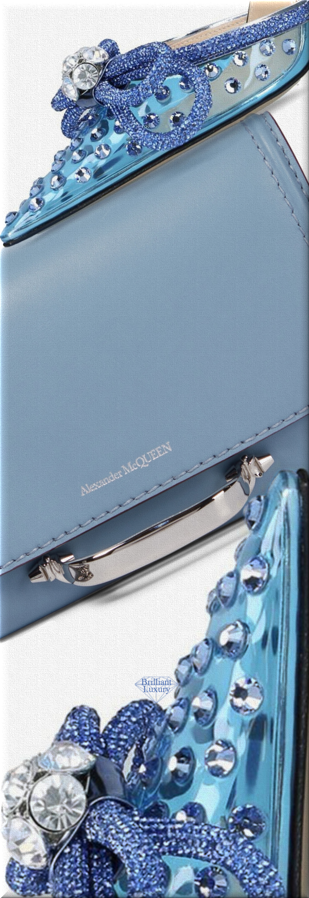 ♦Mach & Mach blue crystal-embellished double-bow mules and Alexander McQueen blue The Story leather shoulder bag #machandmach #alexandermcqueen #shoes #bags #brilliantluxury ♦Mach & Mach blue crystal-embellished double-bow mules and Alexander McQueen blue The Story leather shoulder bag #machandmach #alexandermcqueen #shoes #bags #brilliantluxury