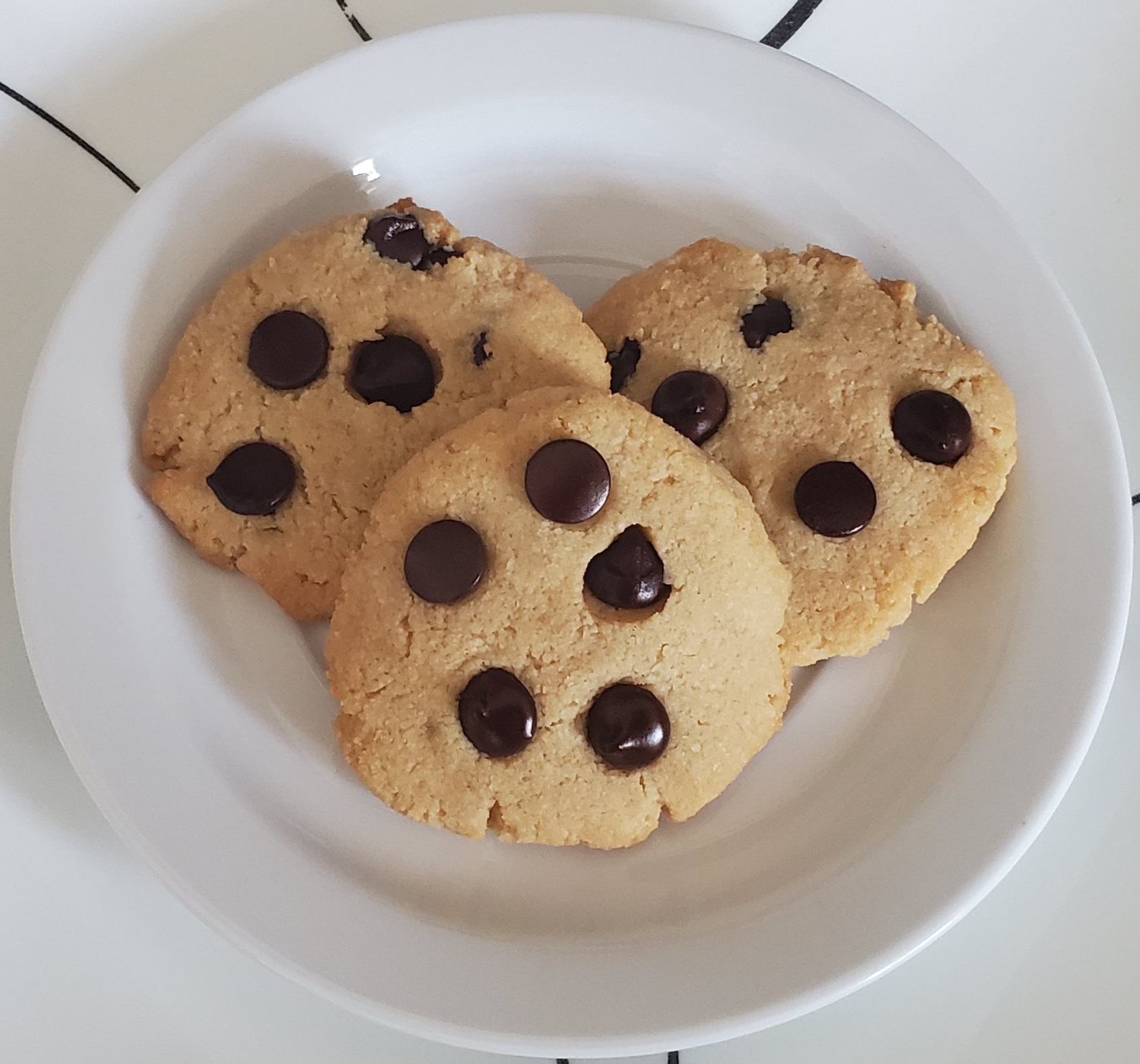 Carrie's Kitchen Creations Keto Friendly Chocolate Chip Cookies