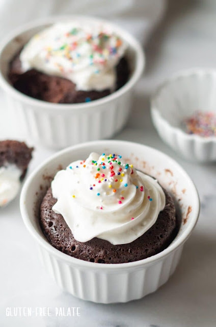 19 Gluten Free Mug Cake Recipes for Valentine's Day