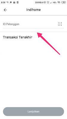 Cara Bayar Tagihan Wifi Indihome di Linkaja (Terbaru) cara memasukkan nomor id pelanggan wifi di linkaja