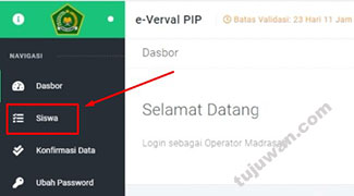Validasi siswa madrasah verval pip 2021