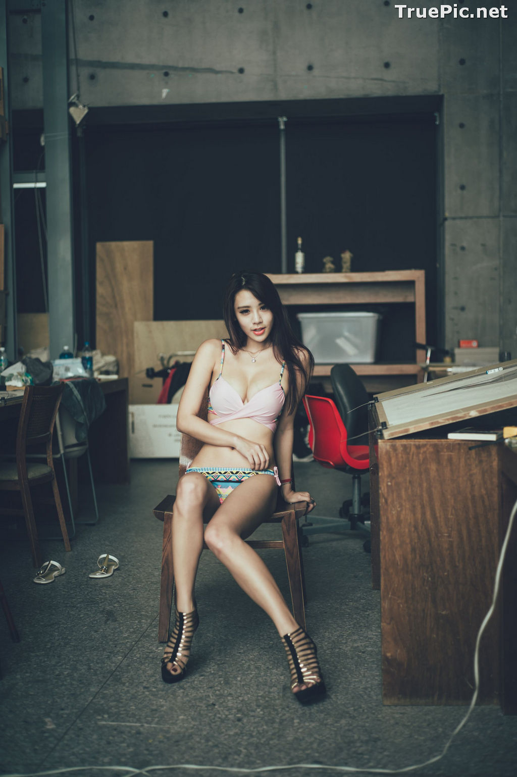 Image Taiwanese Model - 魏曼曼 (Amanda) - Bikini In The Room - TruePic.net - Picture-23