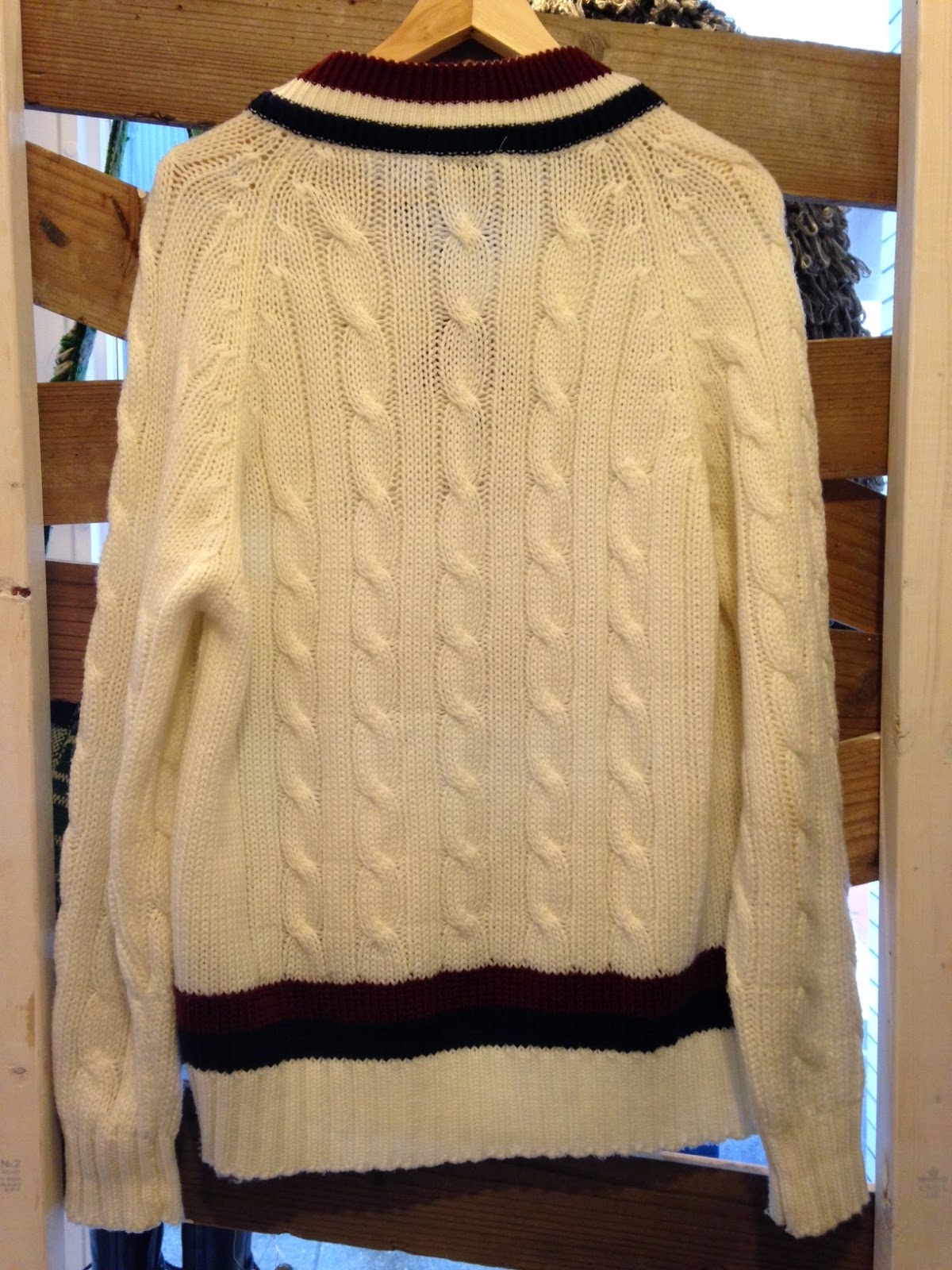 高円寺 古着・ヴィンテージ店 SAMAKI: ラコステのテニスセーター/Lacoste tennis sweater