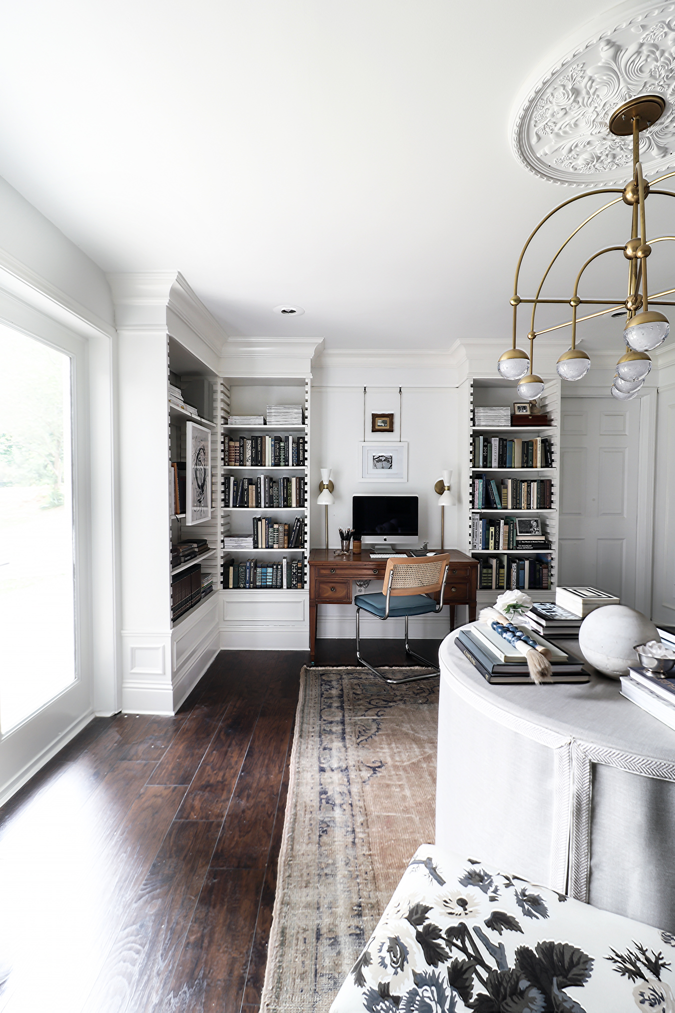 Décor Inspiration: The Beautiful Home Office of Kristin Jackson at Hunted Interior