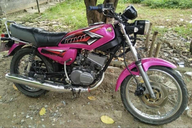 Modifikasi Rx King Warna Pink Polos, Metalik, Candy, Muda, Stabilo