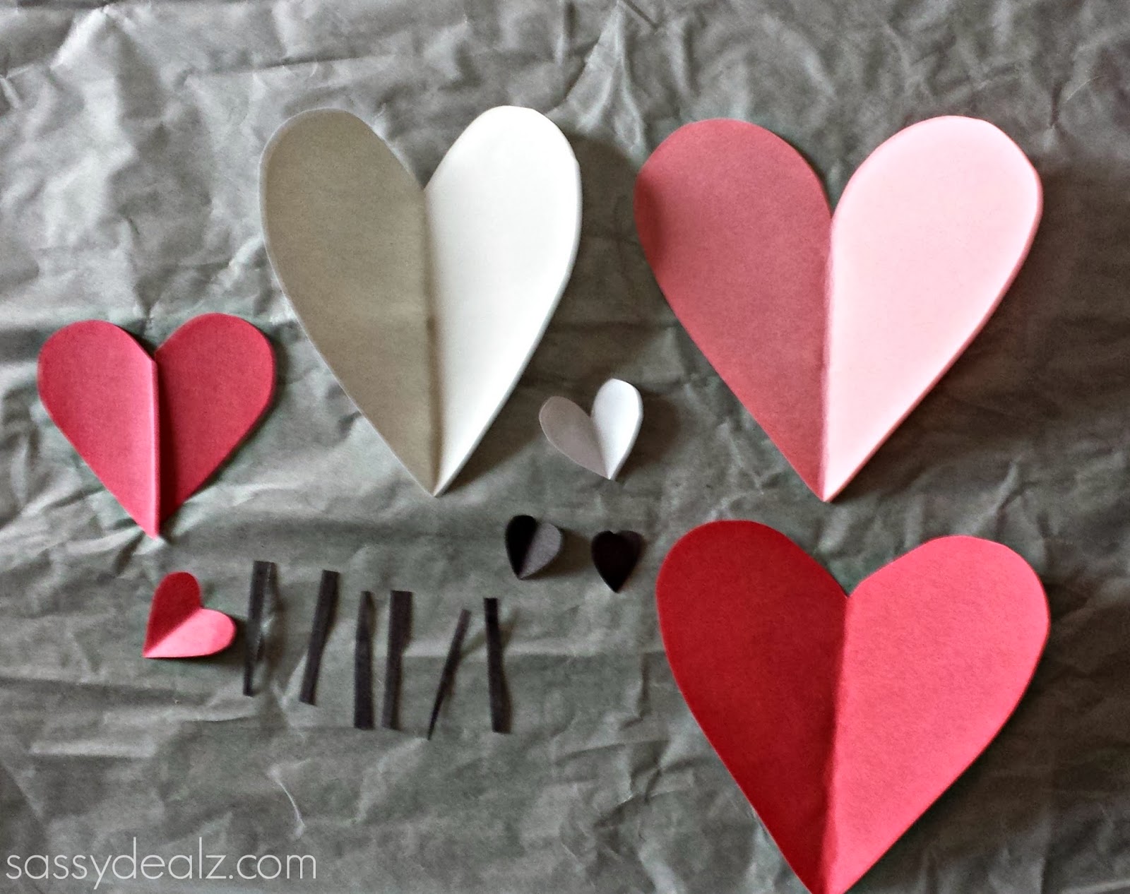 Heart Bunny Rabbit Craft For Kids {Valentine's Day Project} - Crafty