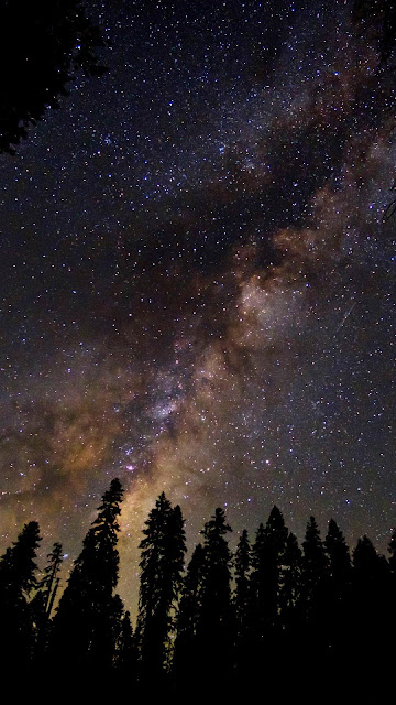 Wallpaper Galaxy of the Night Sky Galaxy