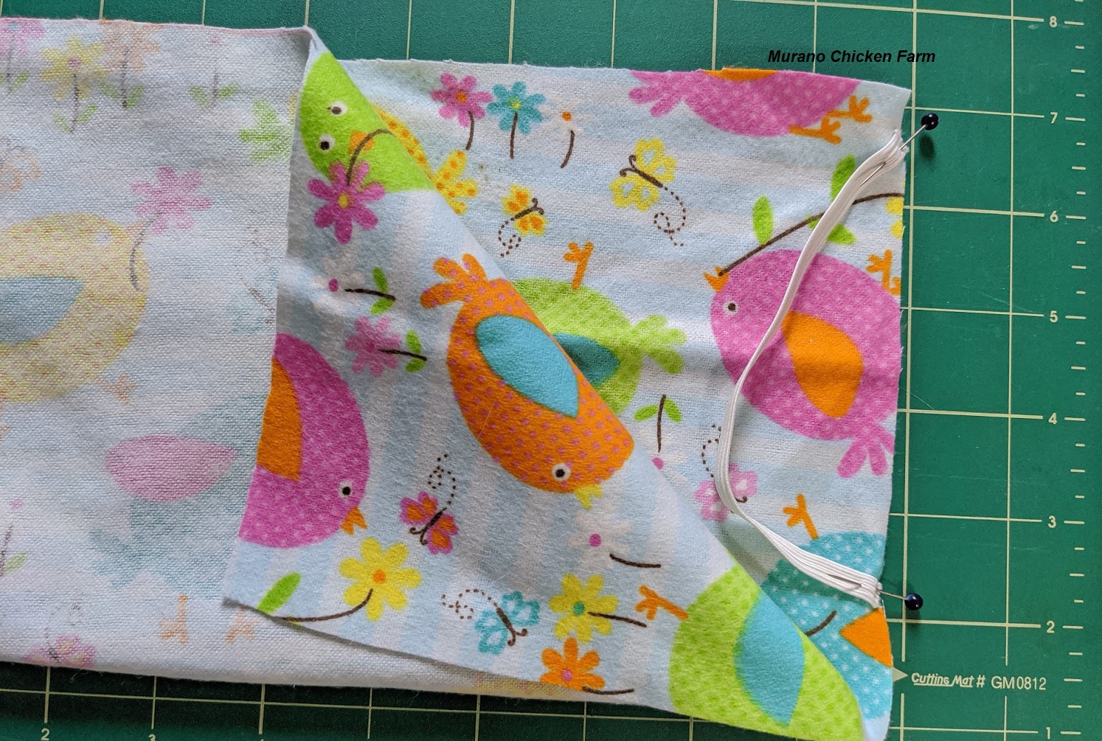 Make your own coop cleaning dust mask Murano Chicken Farm