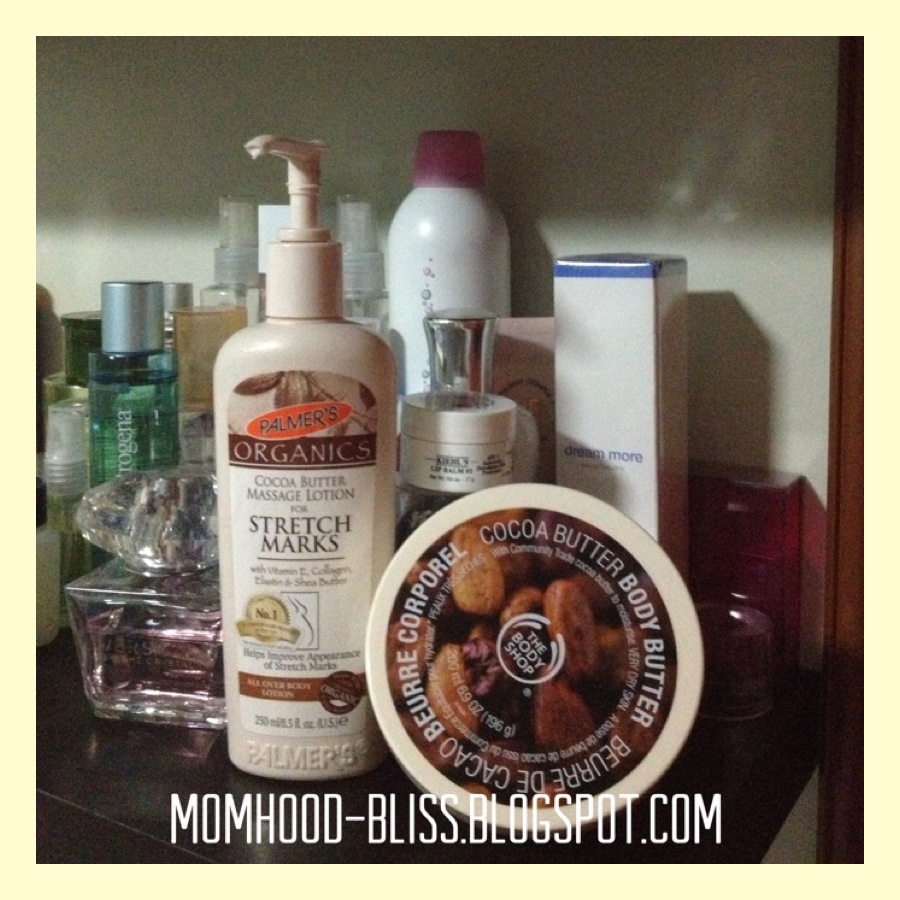 Momhood Bliss [Review] Palmer's Cocoa Butter Lotion and The Body Shop
