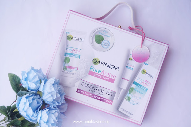 Garnier Pure Active Sensitive Cleansing Gel & Serum Cream Review Garnier Pure Active Sensitive Cleansing Gel & Serum Cream Review
