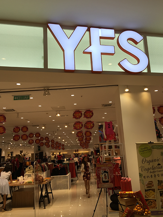 YFS Concept Store, IOI City Mall Putrajaya
