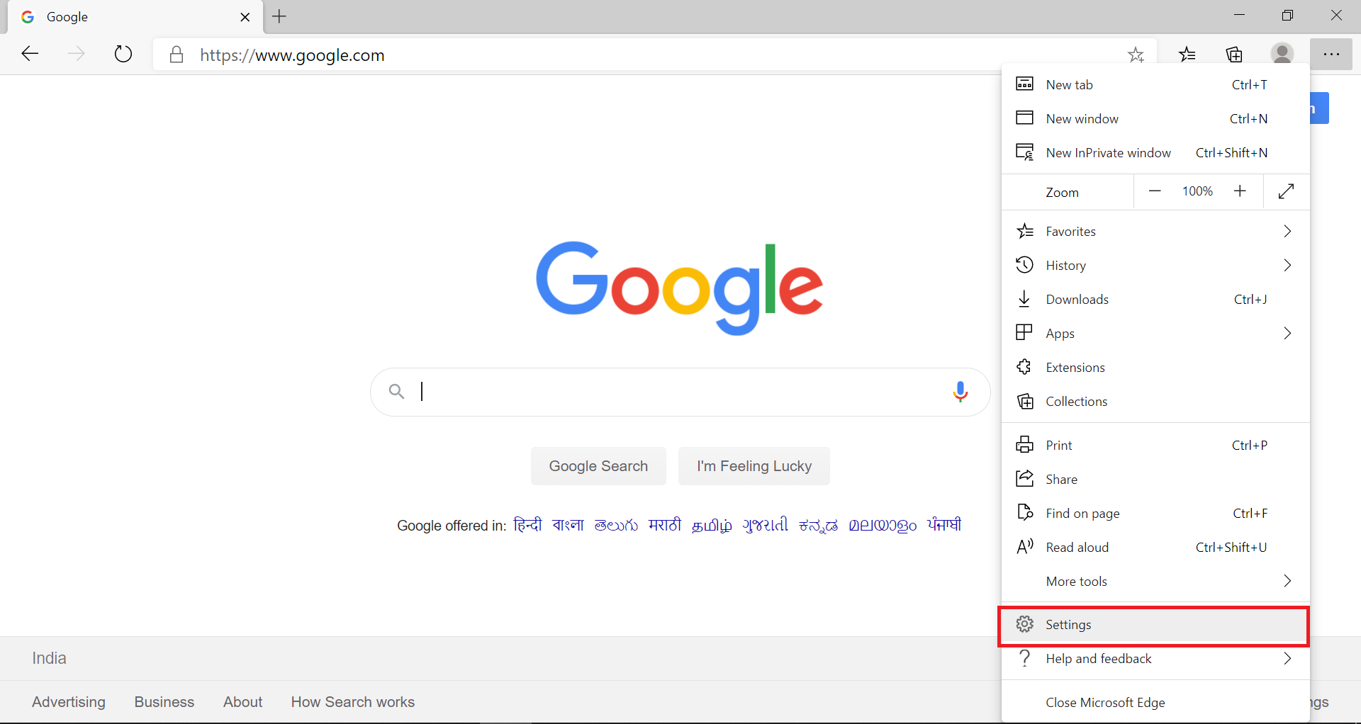 How to manually update the Microsoft Edge browser to its latest version