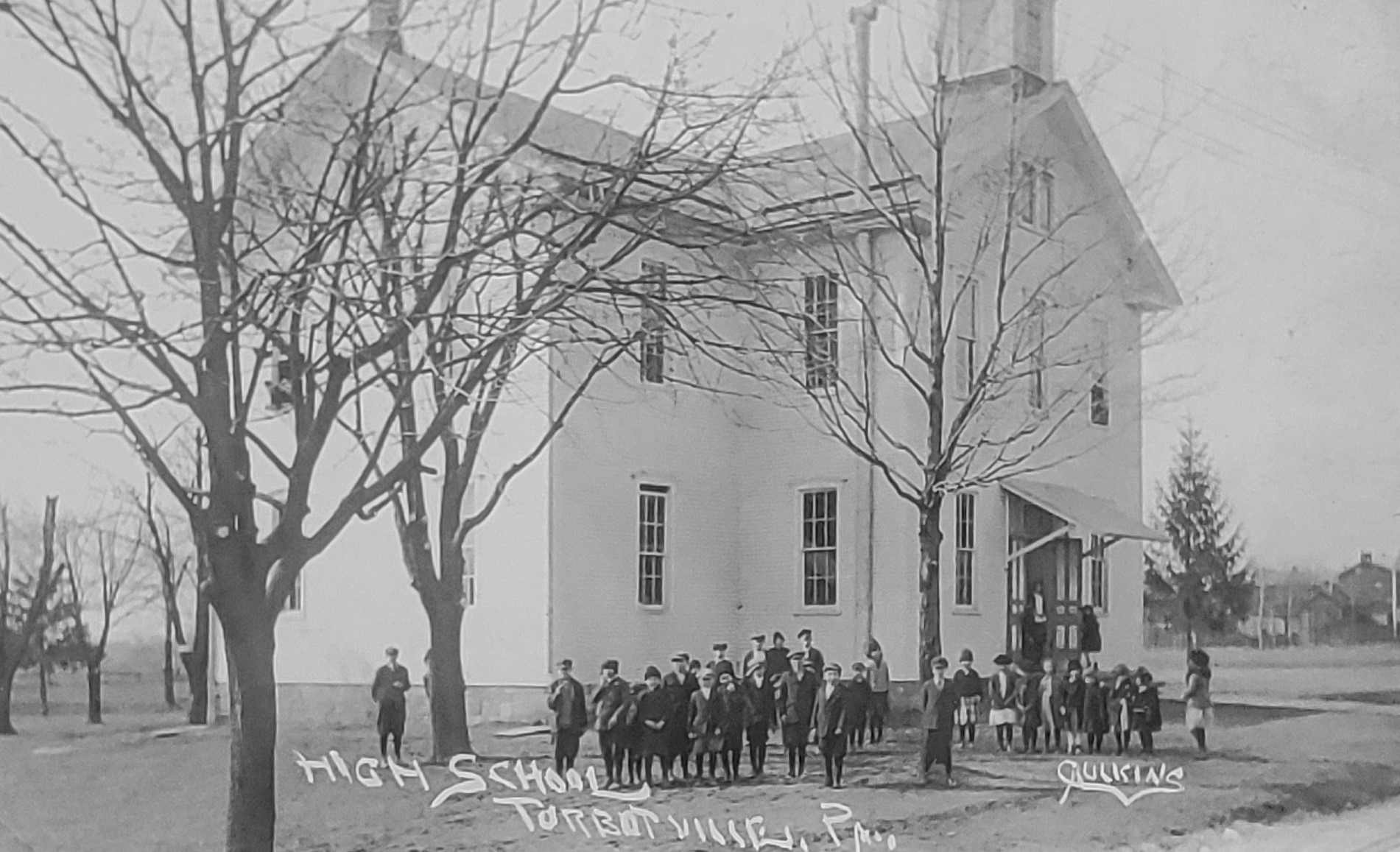 Valley Girl Views The Turbotville School (Torn Down in 1937)