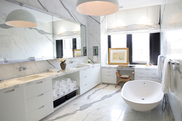 30 Marble Bathroom Design Ideas Styling Up Your Private Daily Rituals