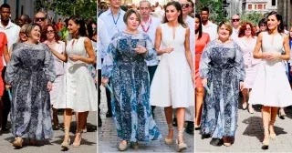 la Primera Dama Cubana vuelve a hacer el Ridiculo con sus vestidos