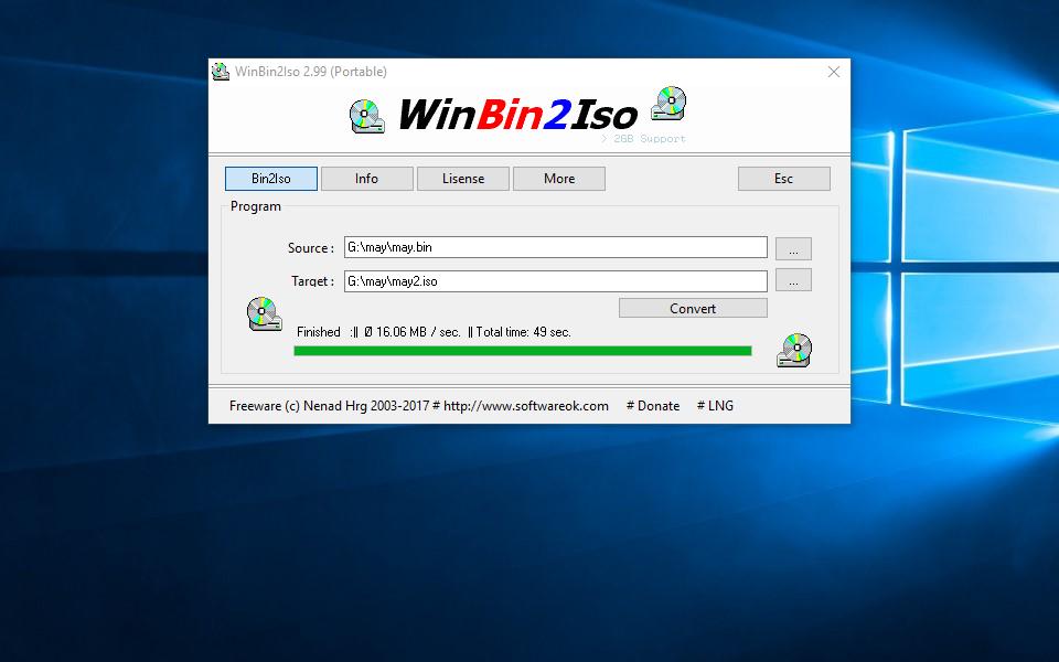 Como Converter Ficheiros BIN Para ISO