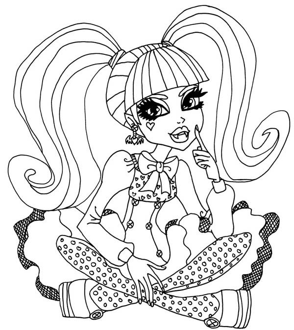 Monster High Characters Coloring Pages ~ Coloring Pages