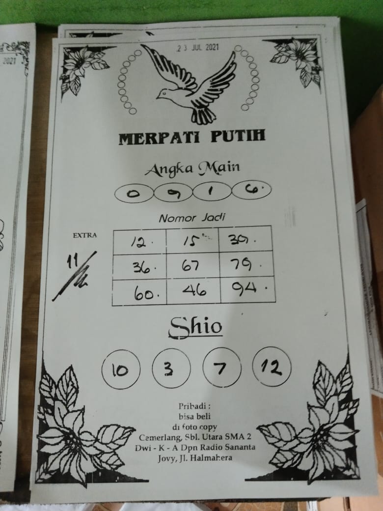 syair nyi plered hongkong jumat 23 juli 2021 SYAIR NYI