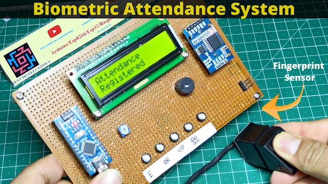 Fingerprint And Rtc Based Biometric Attendance System