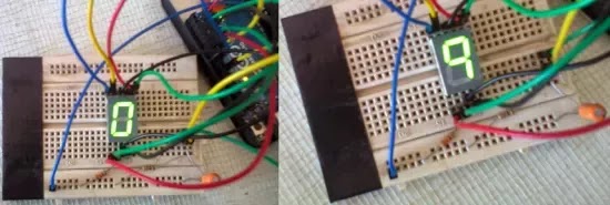 Arduino 7-segment display counter circuit schematic with explanation ...