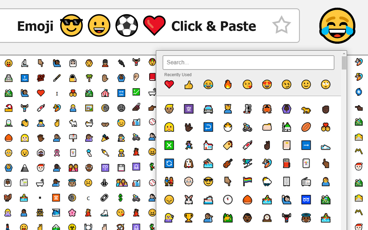 How to use Messengers Emoji 😂 Extension for Chrome Search 👀 Click 👉