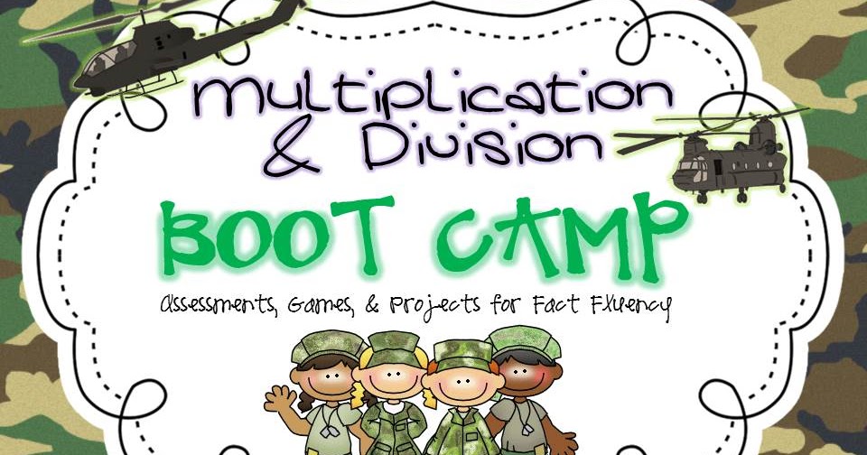 3 Teacher Chicks: Multiplication Boot Camp