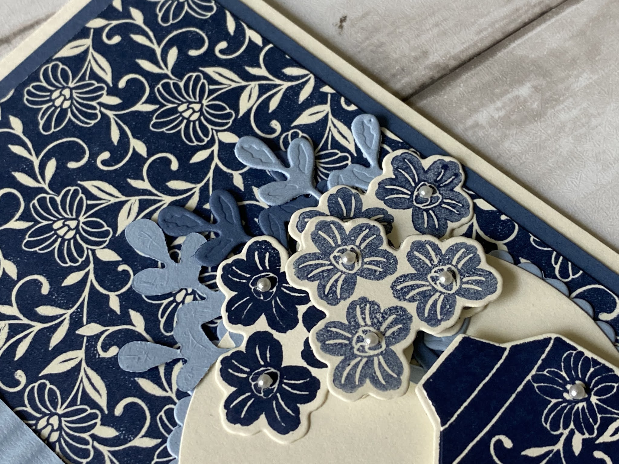 Crafts by Beth Boho Indigo Medley Designer Series Paper Tutorial