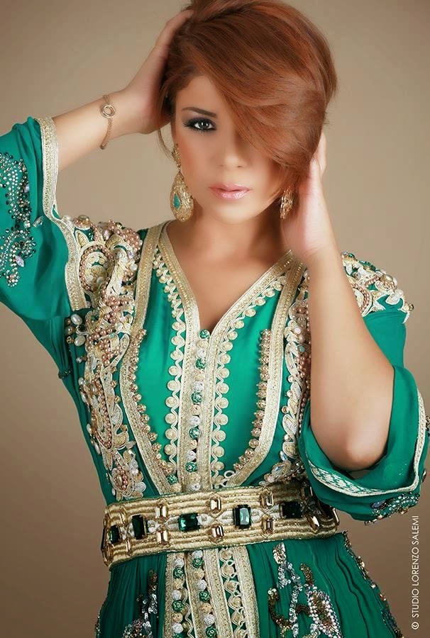 Caftan 2015 Leila Hadioui Robes Marocaines de Luxe Boutique Caftan
