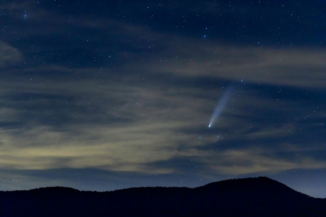 Bubba's Garage: Comet NEOWISE from the Blue Ridge Parkway