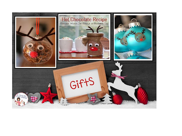 Reindeer themed keepsake gifts kids can make for the holidays.