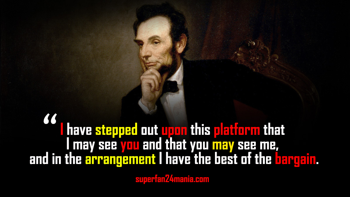 Abraham Lincoln Quotes On Democracy Abraham Lincoln Famous Quotes On Leadership And Democracy.
