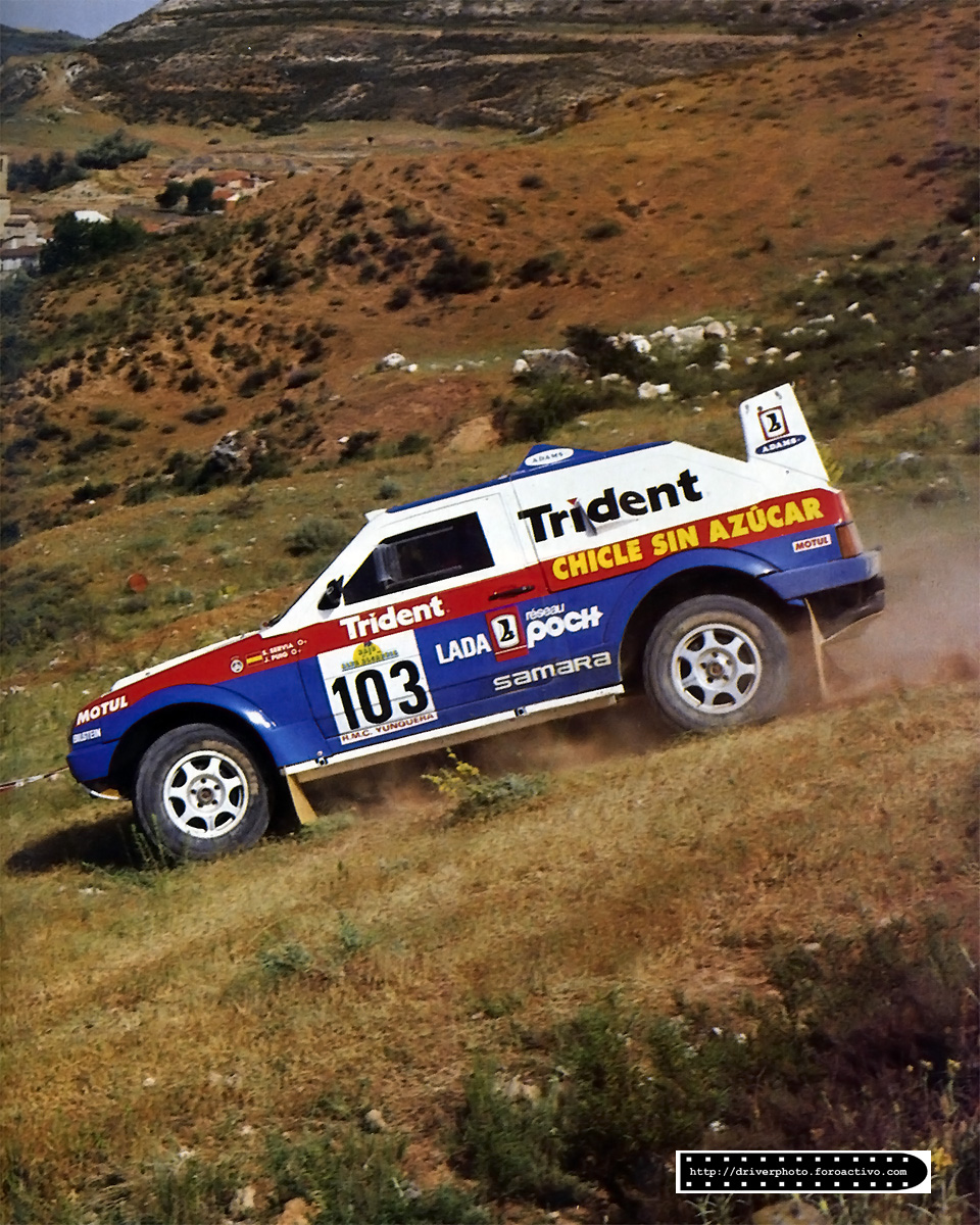 Analisis De Maquinas Lada Samara Porsche T3 Dakar 1992