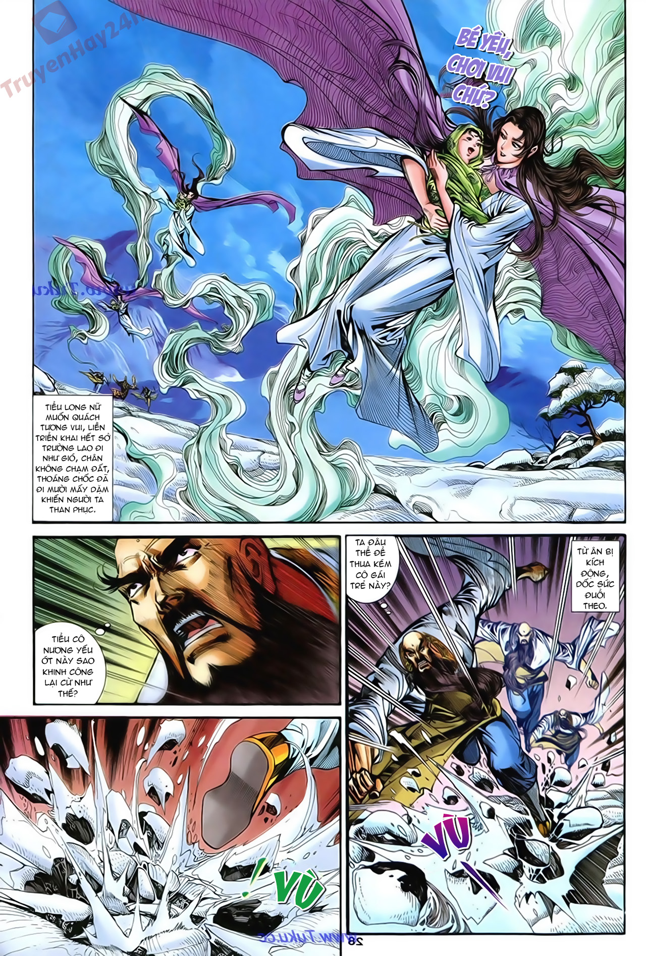 Thần Điêu Hiệp Lữ chap 63 Trang 28 - Mangak.net Thần Điêu Hiệp Lữ chap 63 Trang 28 - Mangak.net