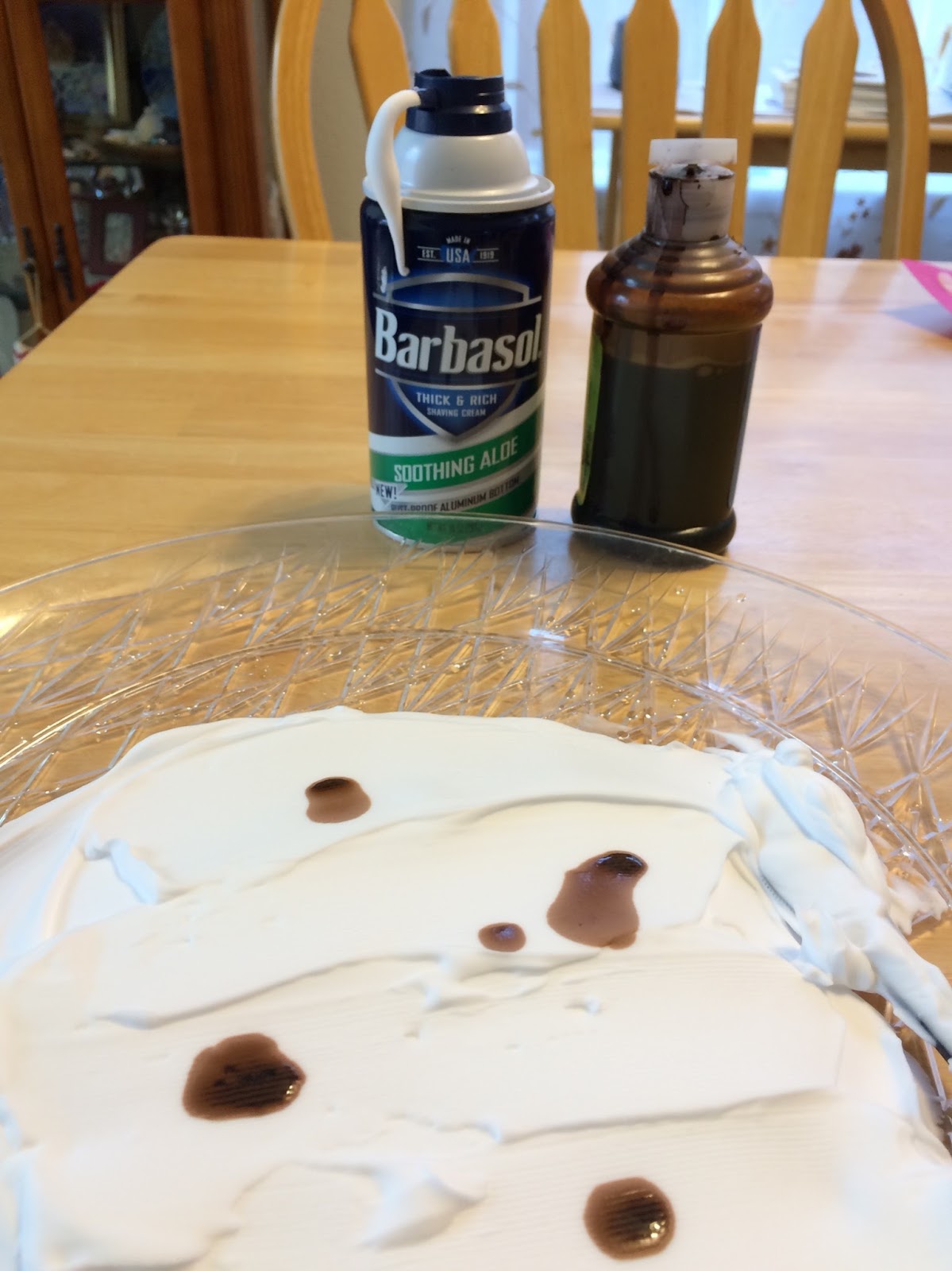 Kathy's Art Project Ideas Ice Cream Cone Shaving Cream Printmaking Project