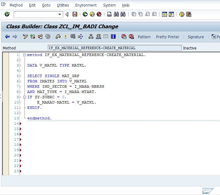 Define And Implement Badi. Sap Tutor