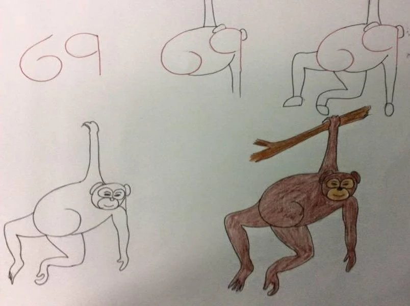 تعلم رسم الحيوانات مع الأرقام