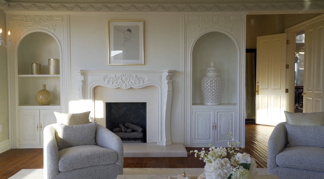 59 Interior Design Photos vs. Tour 3431 Caribeth Dr, Encino, CA Luxury Mansion