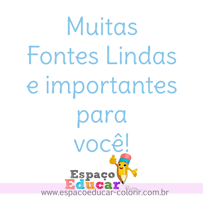 Muitas fontes lindas e importantes para você baixar grátis!